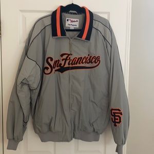 Vintage XL Sf Giants jacket. Majestic Brand.